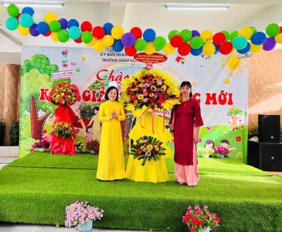 Trường mầm non Hoàng Cúc long trọng tổ chức lễ khai giảng năm học 2024-2025.