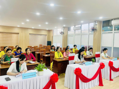 TRƯỜNG MN HOÀNG CÚC TỔ CHỨC HỘI THI “GIÁO VIÊN DẠY GIỎI CẤP TRƯỜNG” NĂM HỌC 2025-2026