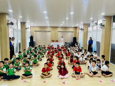 TRƯỜNG MẦM NON HOÀNG CÚC TỔ CHỨC HỘI THI “RUNG CHUÔNG VÀNG” DÀNH CHO TRẺ MẪU GIÁO NHỠ, LỚN